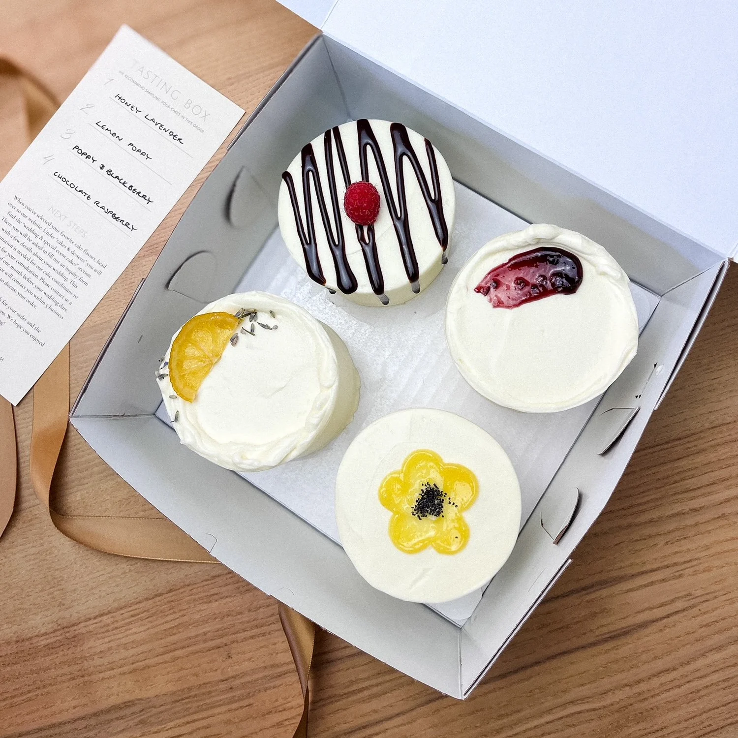 Wedding Cake Tasting Box — Ramone's Bakery & Cafe
